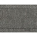 NOCH 34070 - Kopfsteinpflaster, 100 x 3 cm (aufgeteilt in 2 Rollen)