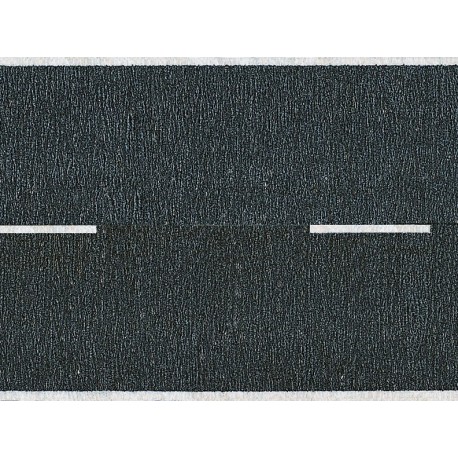 NOCH 34150 - Teerstraße, schwarz, 100 x 2,9 cm (aufgeteilt in 2 Rollen)
