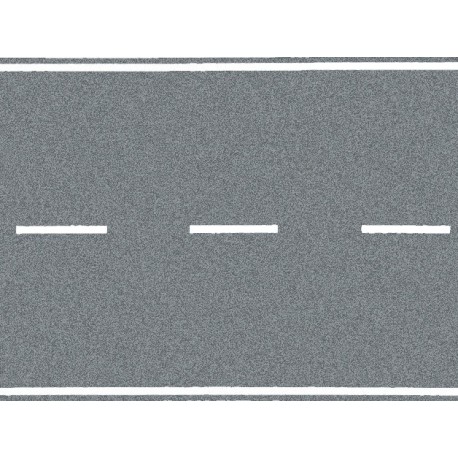 NOCH 48583 - Bundesstraße, grau, 100 x 6,6 cm